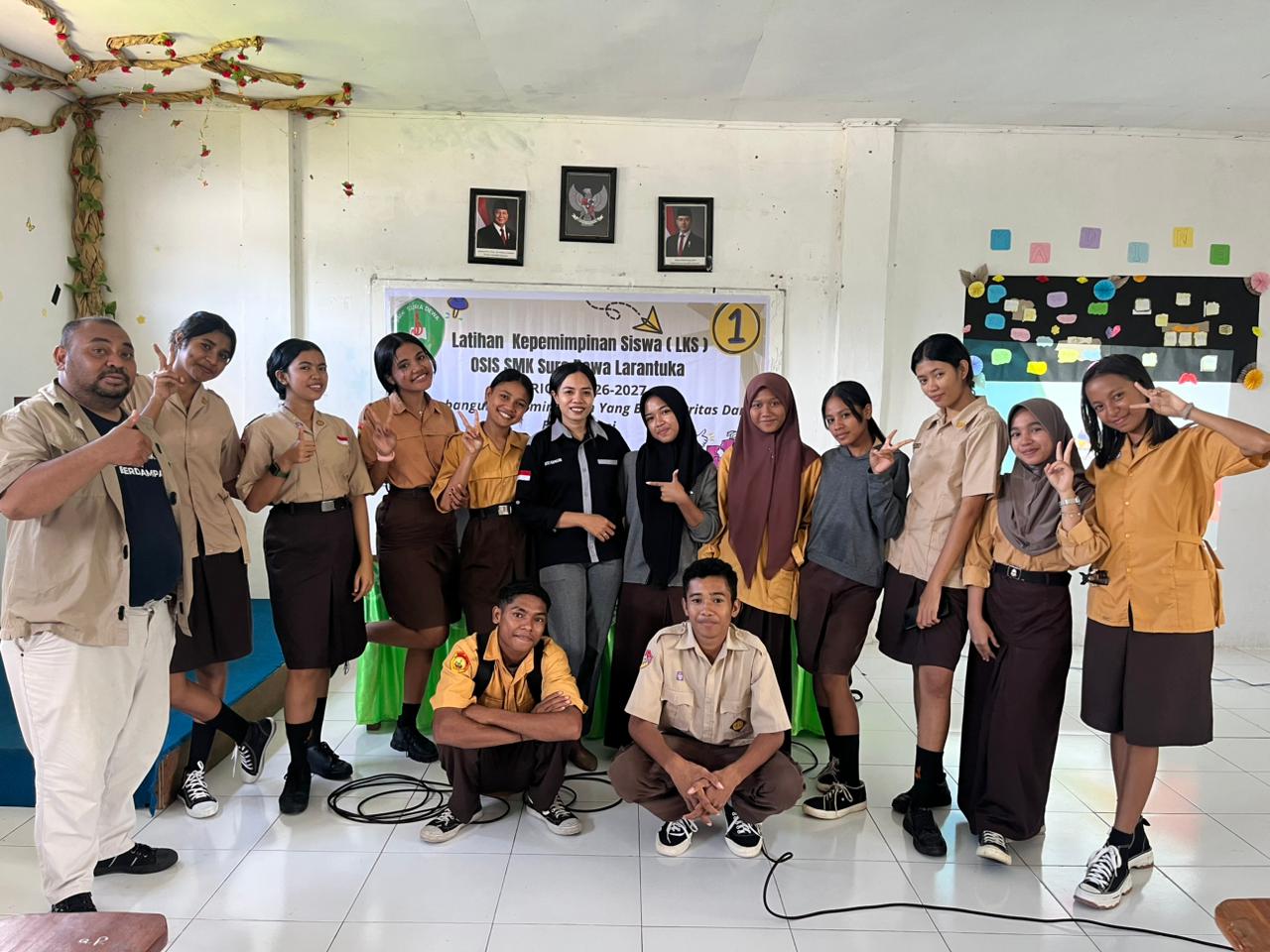 Asah Kepemimpinan, SMK Sura Dewa Gelar LKS hari pertama 