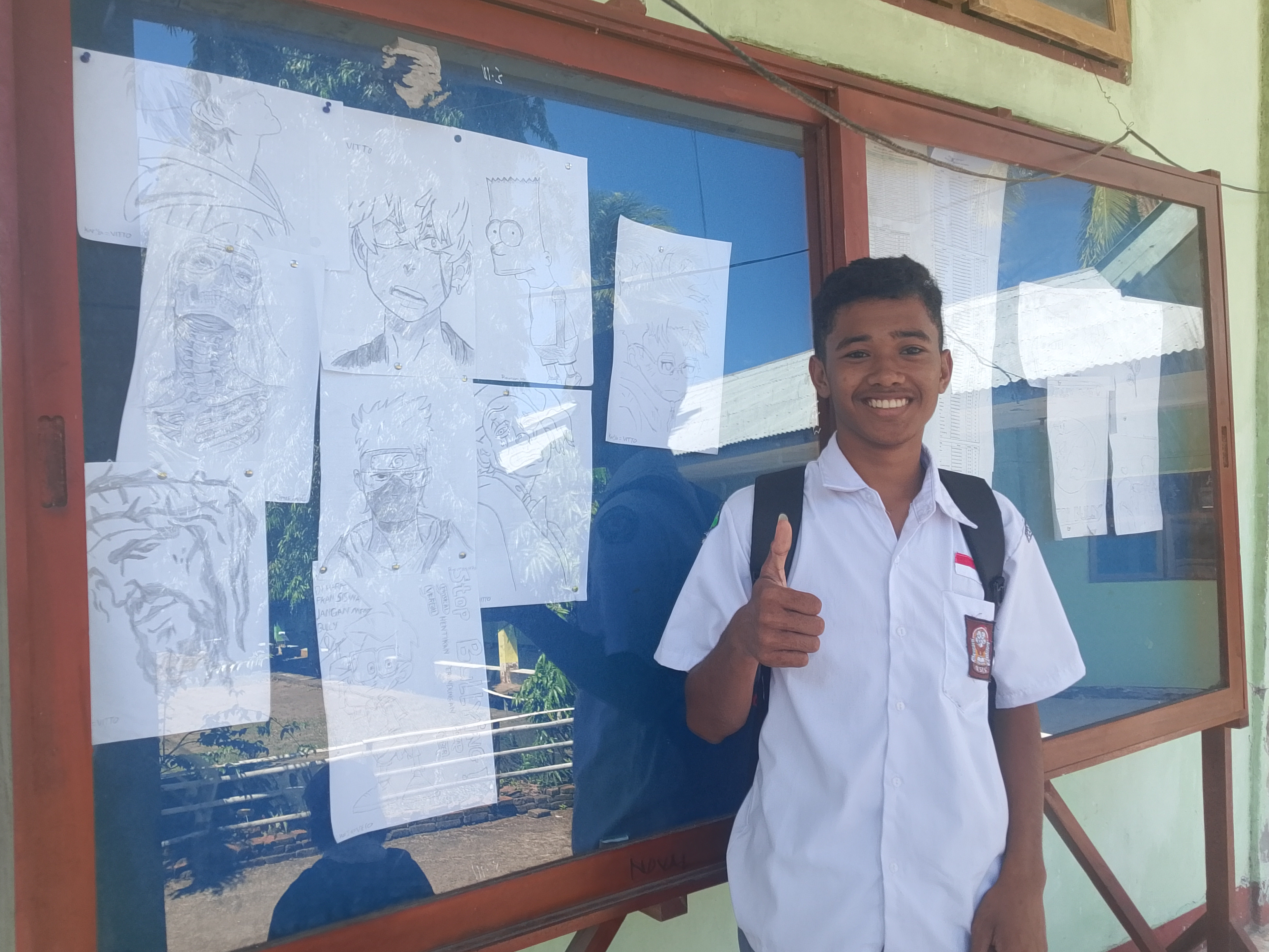 Inisiatif Kreatif OSIS SMK Sura Dewa Hidupkan Kembali Mading Sekolah Sebagai Ruang Ekspresi 
