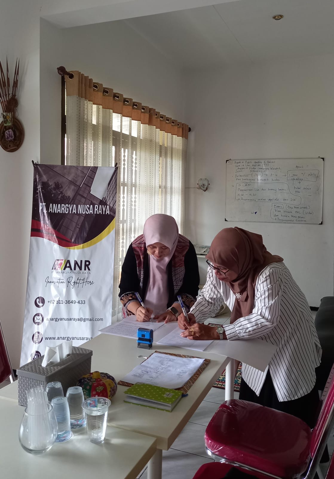 Survei lokasi PKL  untuk Program Akuntansi di PT ANR Malang Jawa Timur 
